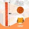 Marigold Garland for Decoration 5 feet Long Strands Artificial Marigold Flowers (Orange)